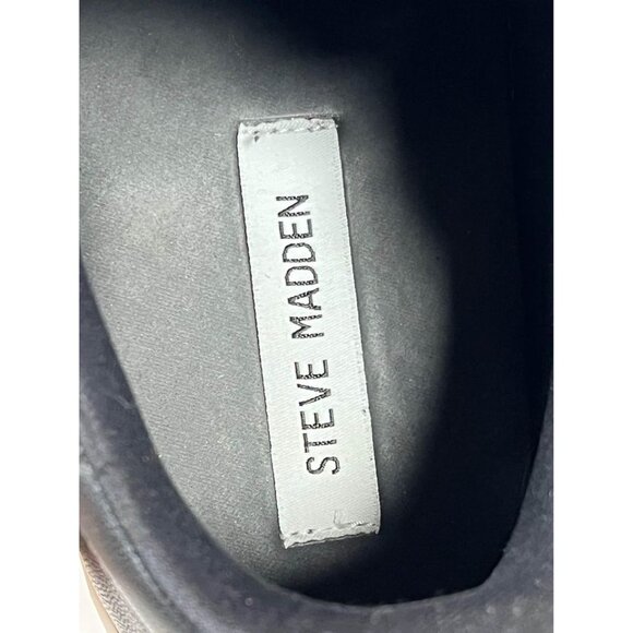 Steve Madden Women’s Vonn BLACK Sneakers Size 10 - Picture 7 of 9